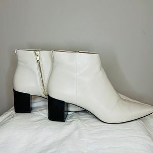 Calvin Klein Narla White Booties